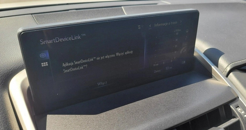 Lexus NX cena 138900 przebieg: 49474, rok produkcji 2019 z Kraśnik małe 781